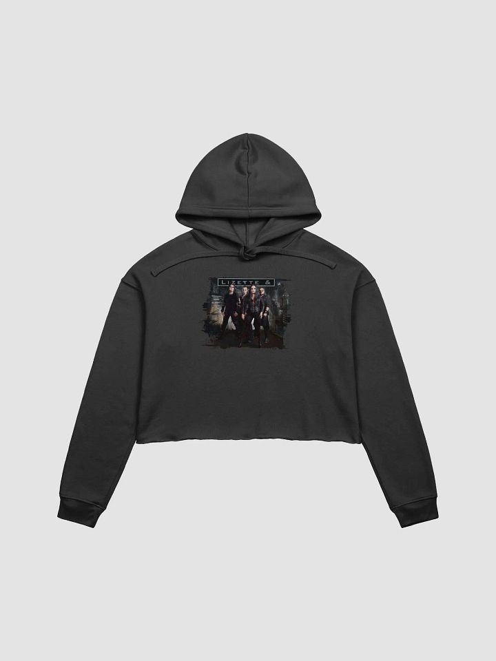 Bella+Canvas Fleece Crop Hoodie product image (1)