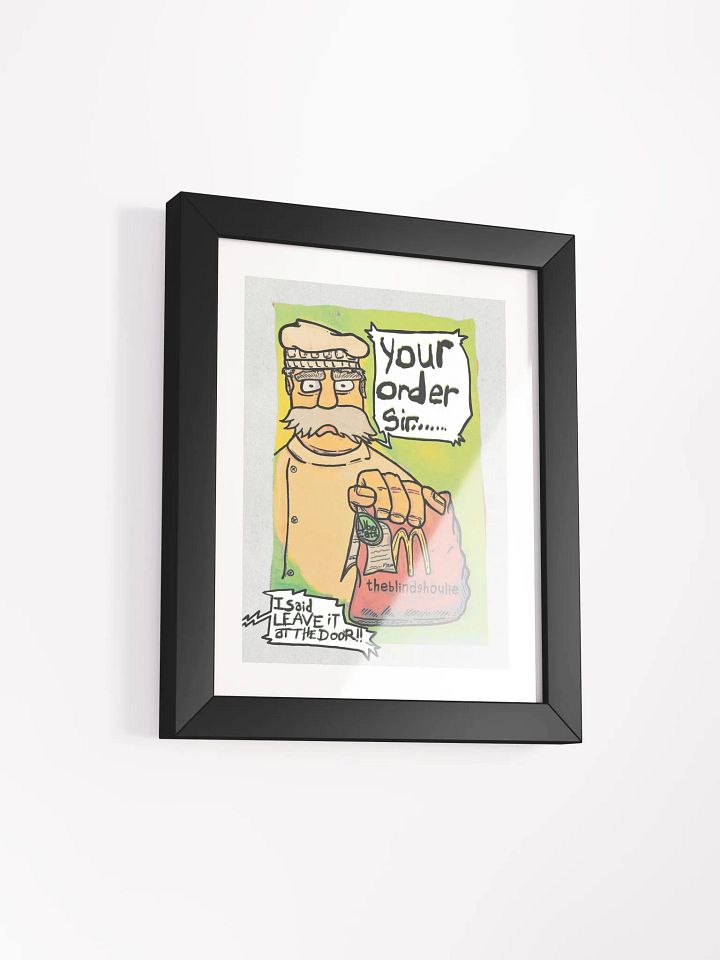 Uber Eats Matte Poster product image (2)