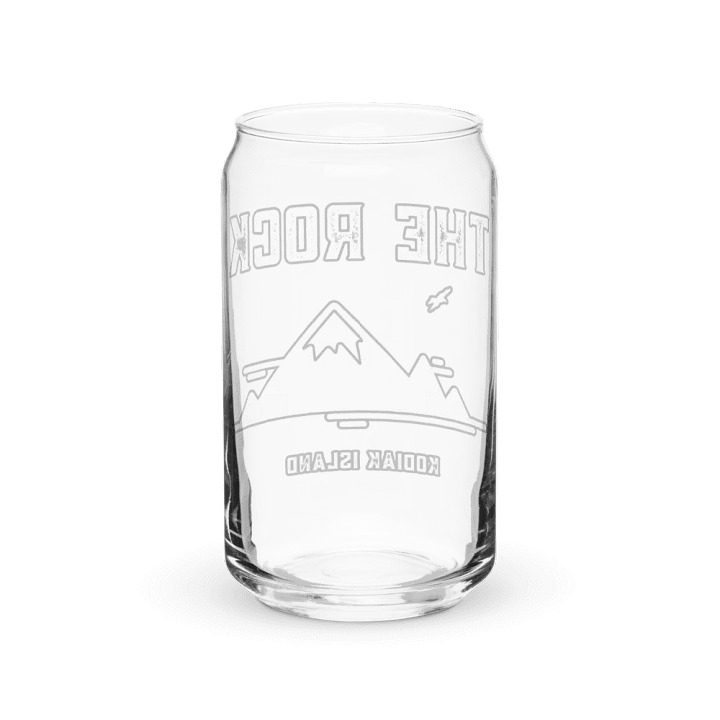 The Rock Can-Shaped Glass (White) product image (6)