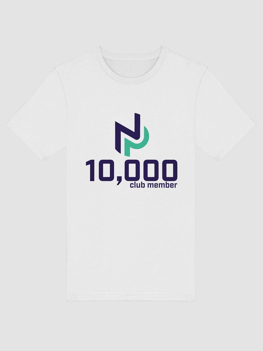 10,000 Subscribers White T-Shirt product image (5)