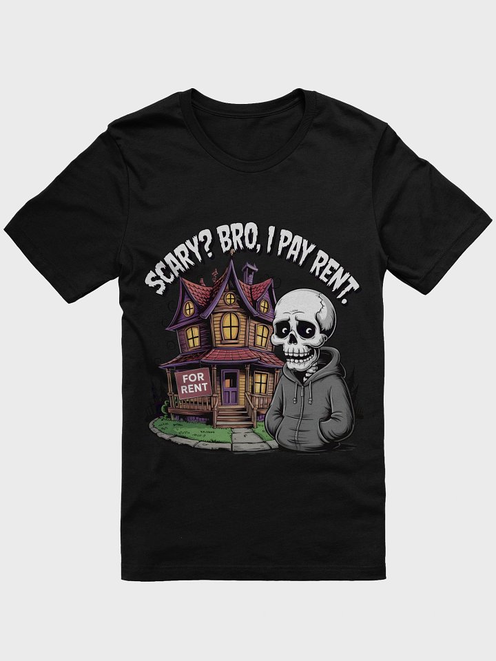 Spooky Rent Skeleton Tee product image (6)