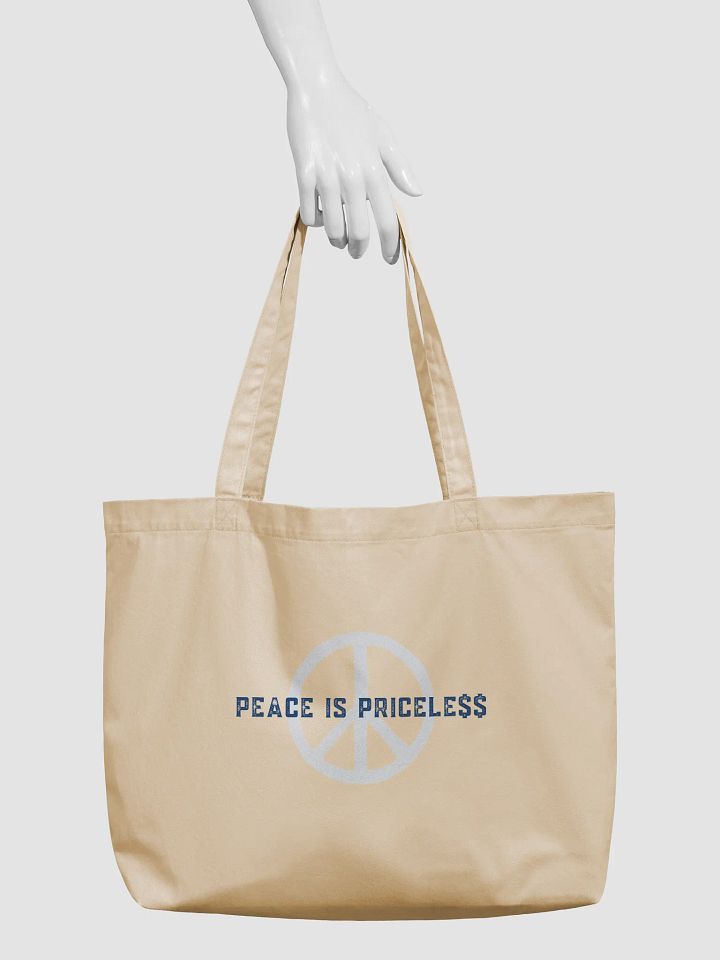 Peace is Priceless Tote Bag product image (2)