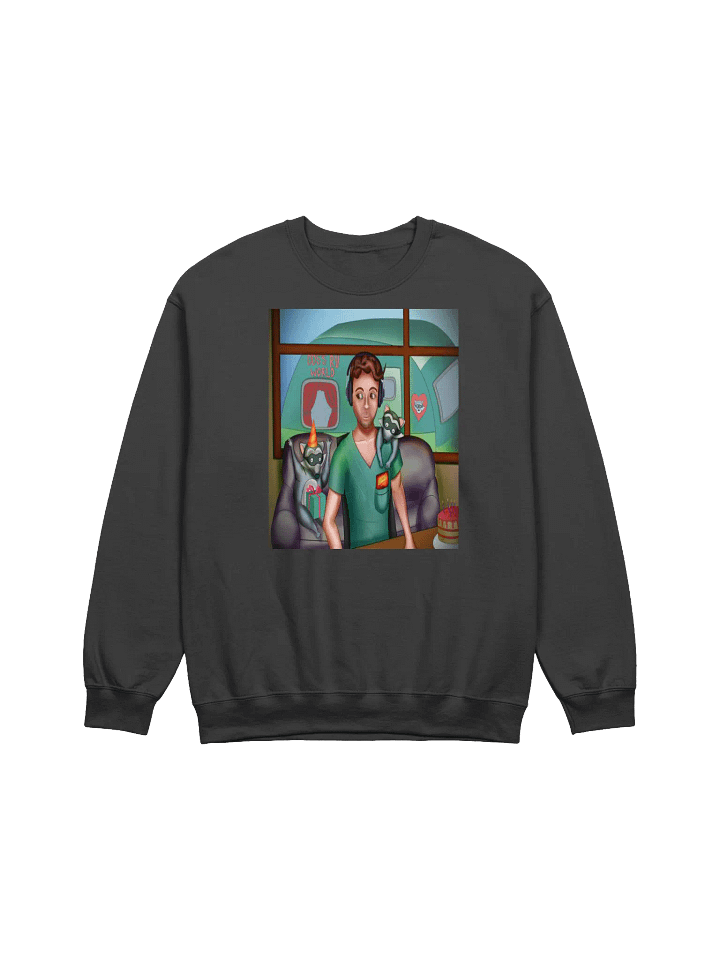 Raccoon Bday Sweater product image (1)
