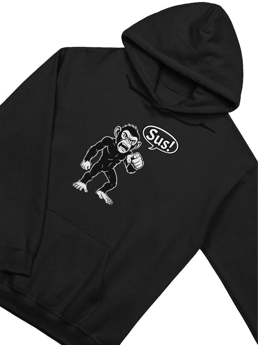 Sus Monkey - Funny - Meme - Gildan Classic Hoodie product image (2)