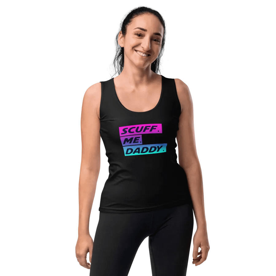 SCUFF ME DADDY WOMEN'S FITTED TANK TOP product image (10)