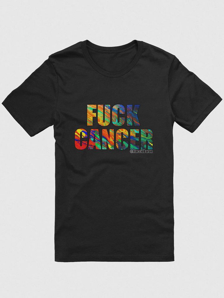 F*CK CANCER WATERCOLOR SUPERSOFT T-SHIRT product image (1)