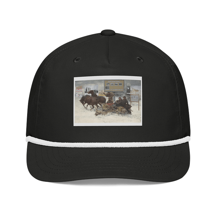 Winter Wonderland Golf Rope Cap product image (1)