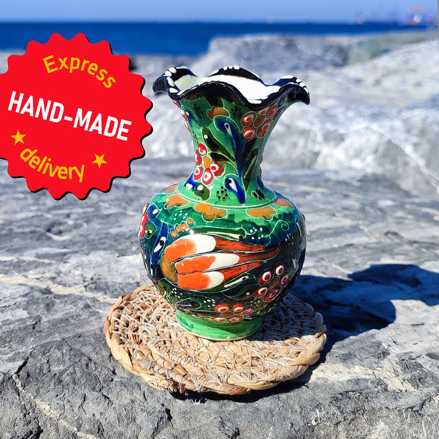 Handmade Small Ceramic Vase – Perfect for Flowers & Home Decor product image (4)