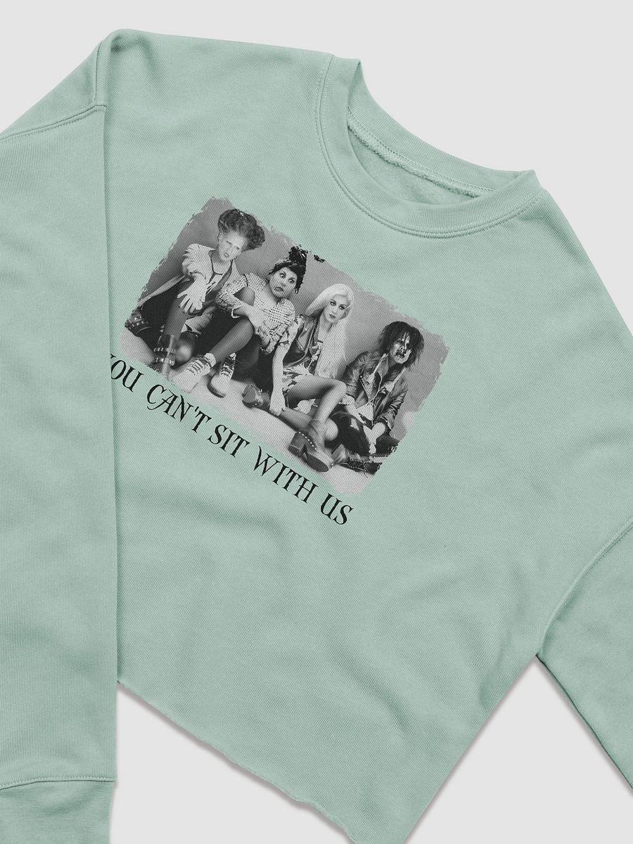 'You Can't Sit With Us' Crop Sweatshirt product image (5)