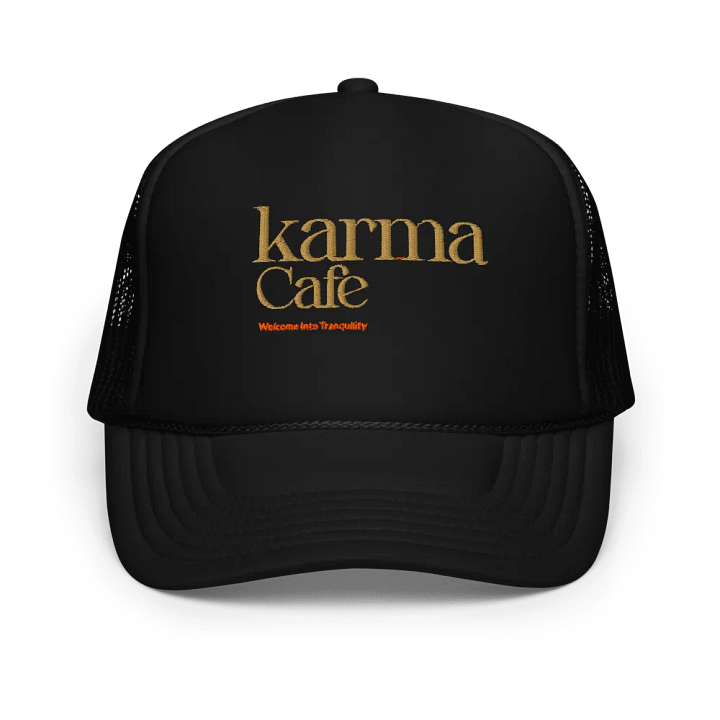 Karma Café Trucker Hat product image (1)