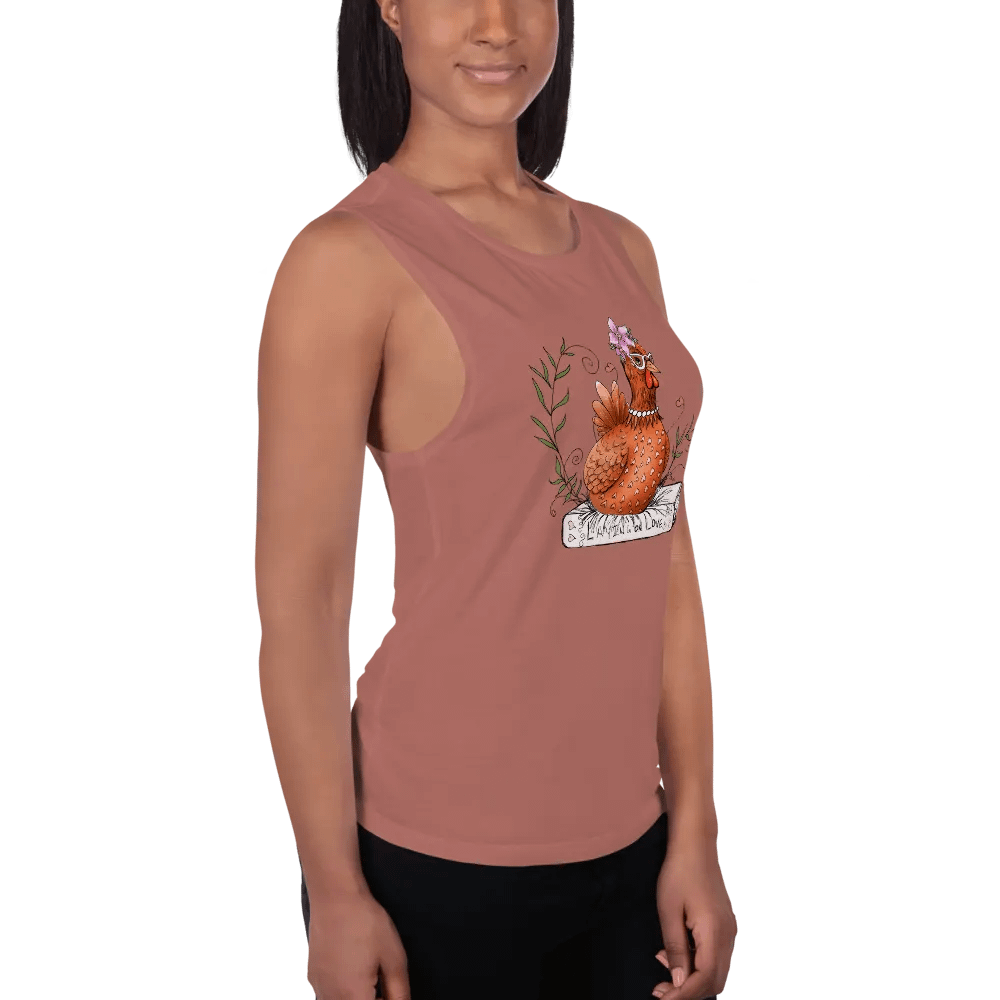 Laying On Love Bella+Canvas Flowing Tank product image (3)