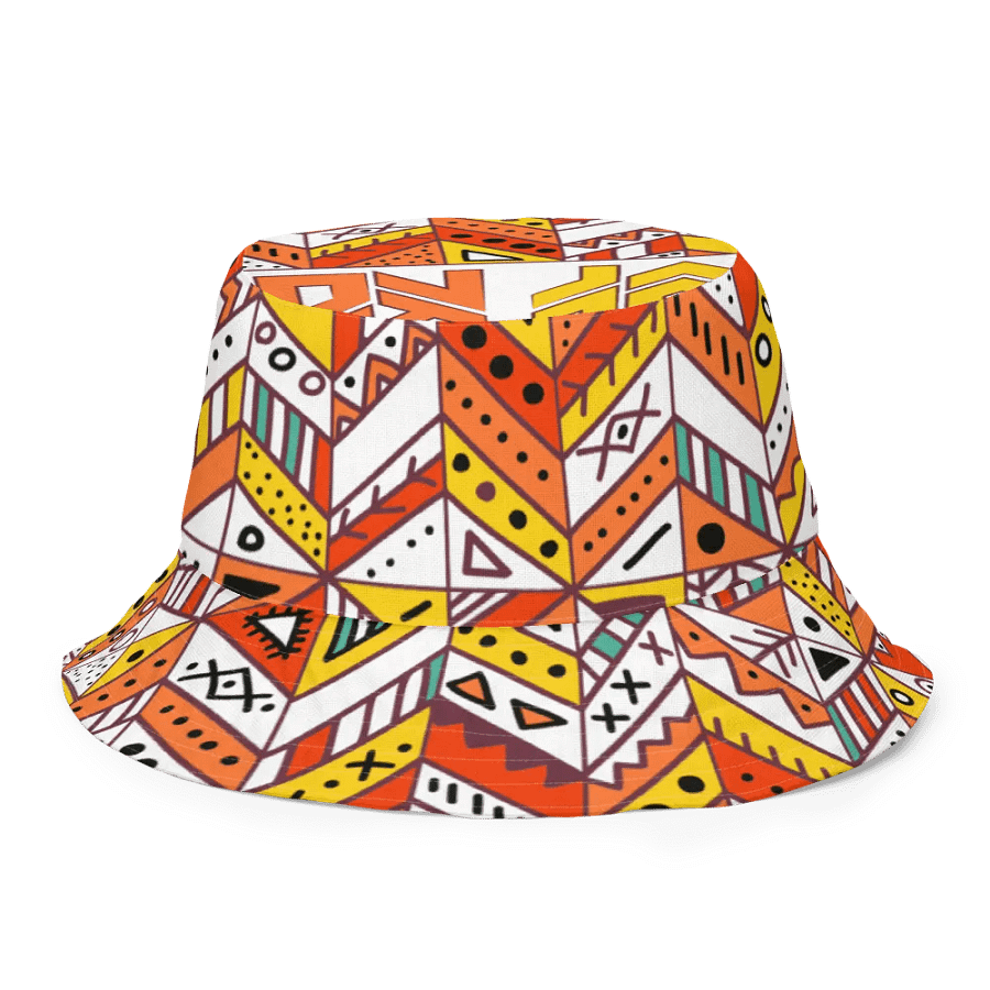 Vibrant Geometric Reversible Bucket Hat product image (3)