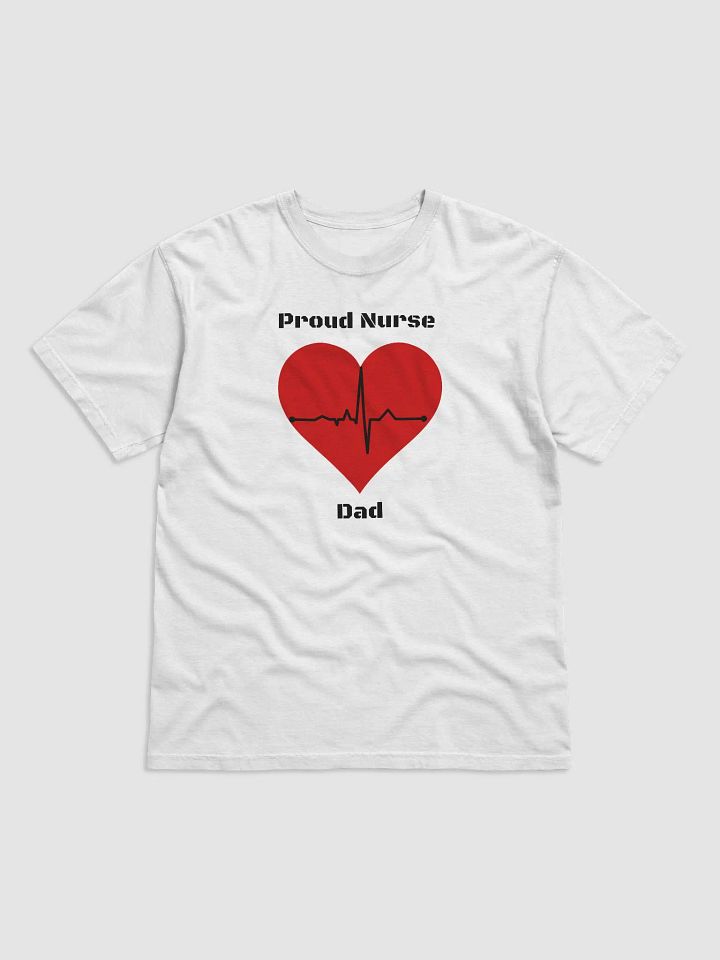Proud Nurse Dad Tee product image (1)