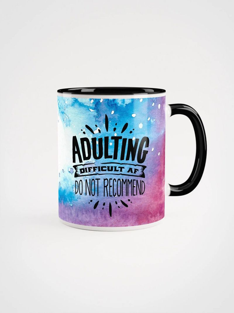 Adulting Difficult AF Ceramic Mug