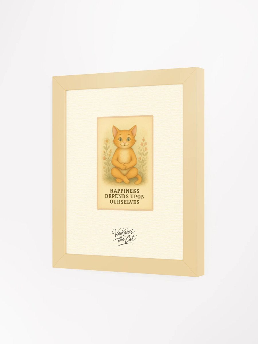 Vaikauri the Cat Happiness Artprint product image (5)