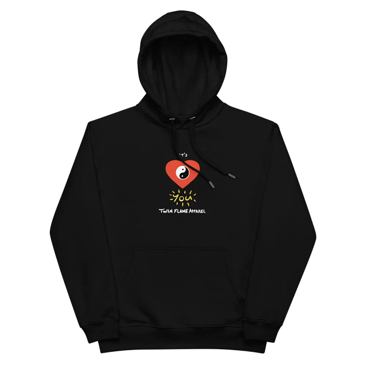 'Harmonious Heart' Organic Cotton Eco Hoodie product image (2)