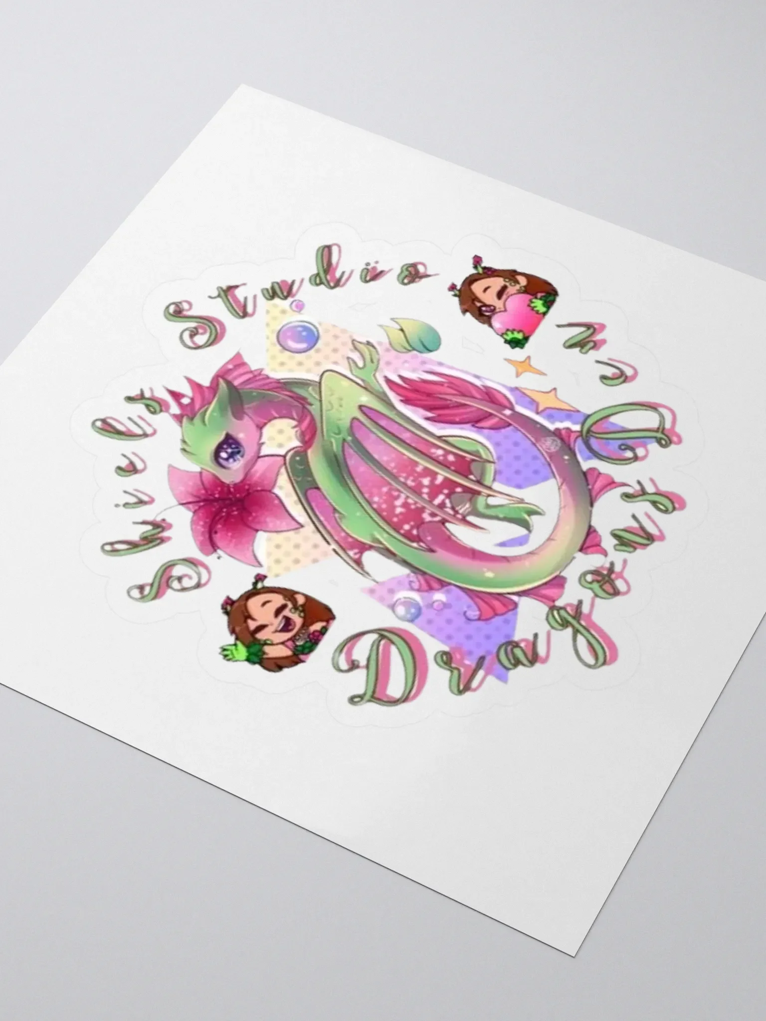 The Dragons Den Logo Stickers! product image (3)