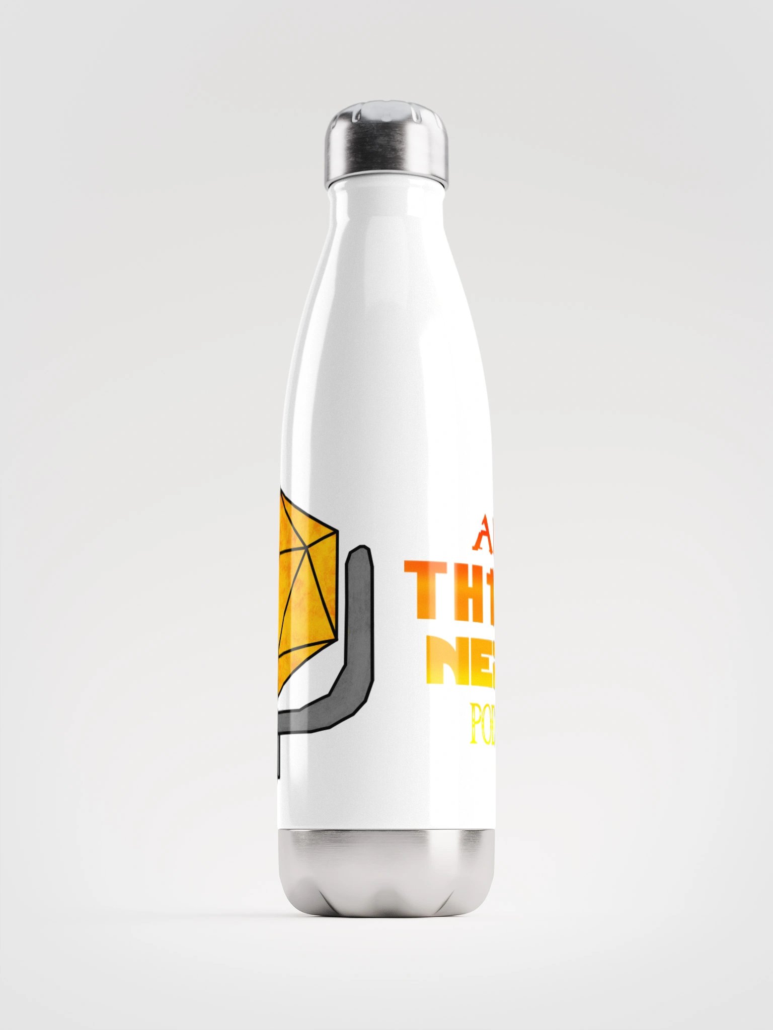 All Th1ngs Nerdy Water Bottle product image (2)