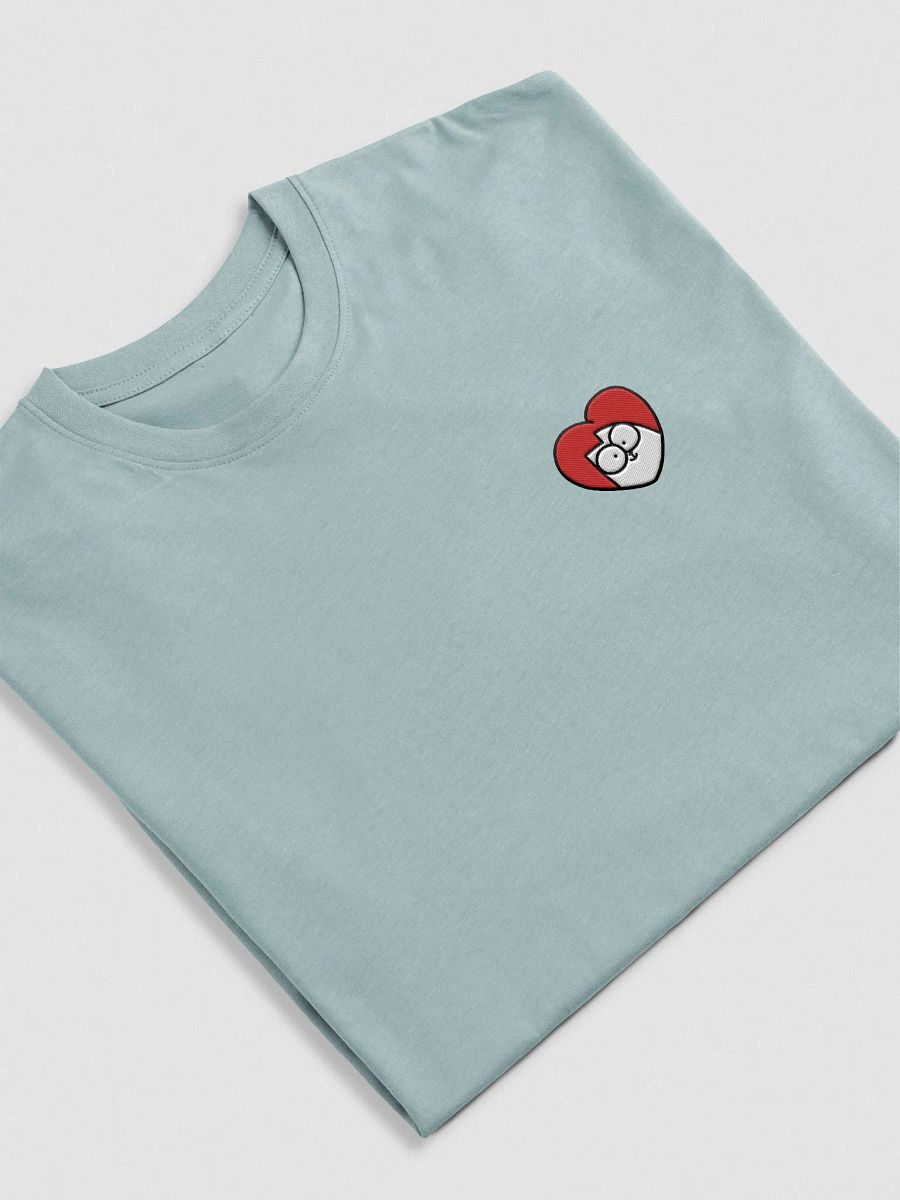 Embroidered Heart Cotton T-Shirt product image (1)