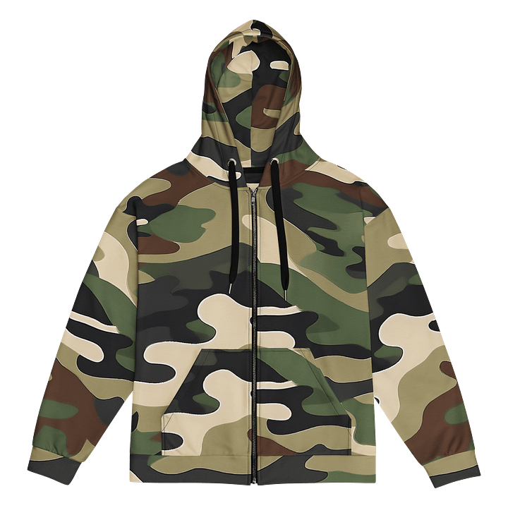 Unisex Zip Hoodie camo product image (1)