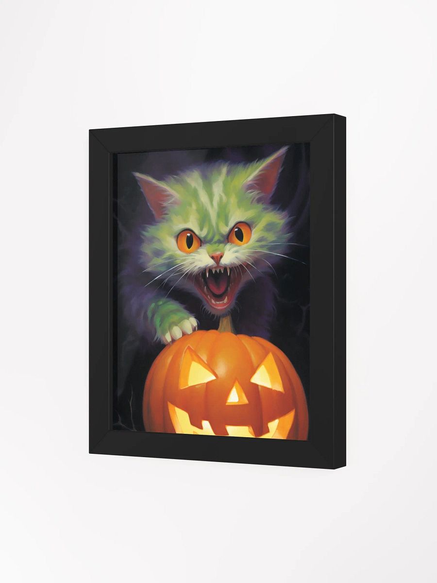 Ghoulish Feline Horrorscape Poster product image (3)
