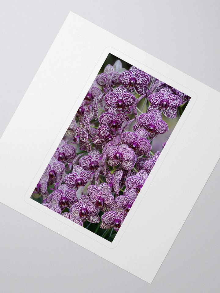 Orchid Elegance Kiss Cut Stickers product image (2)