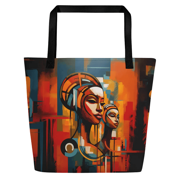Tote Bag: Stylish Modern African Art Design Celebrate African Women product image (1)