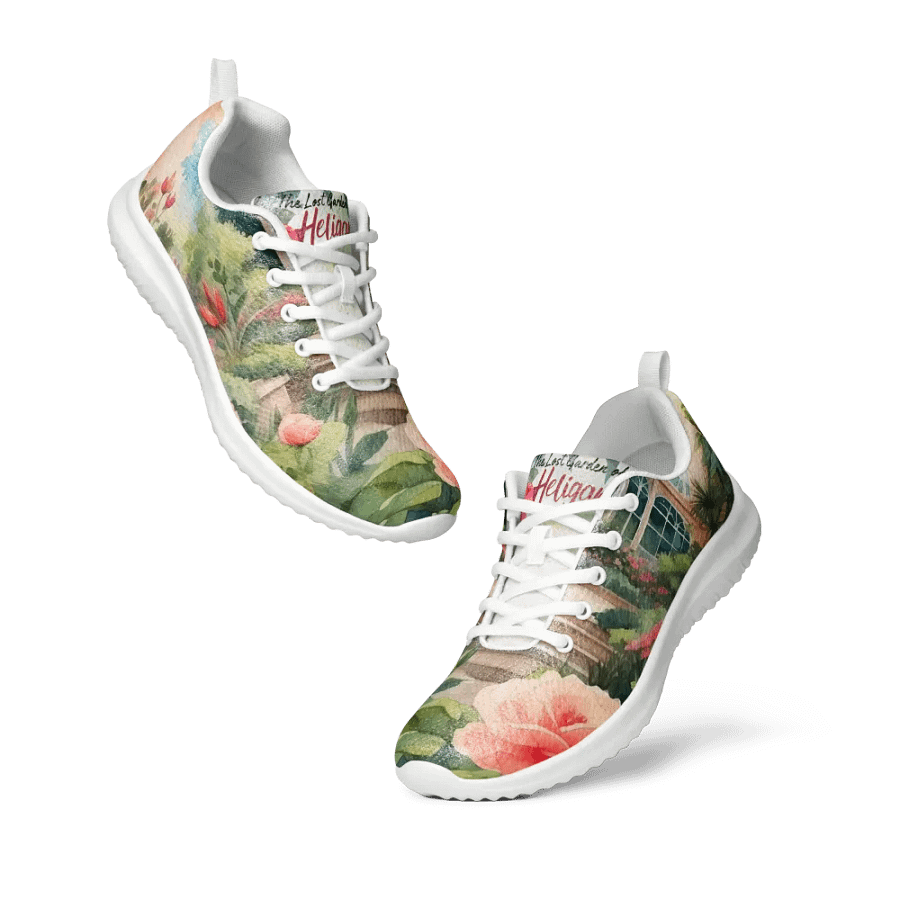 The Lost Garden of Heligan All Over Print Athletic Shoes product image (5)