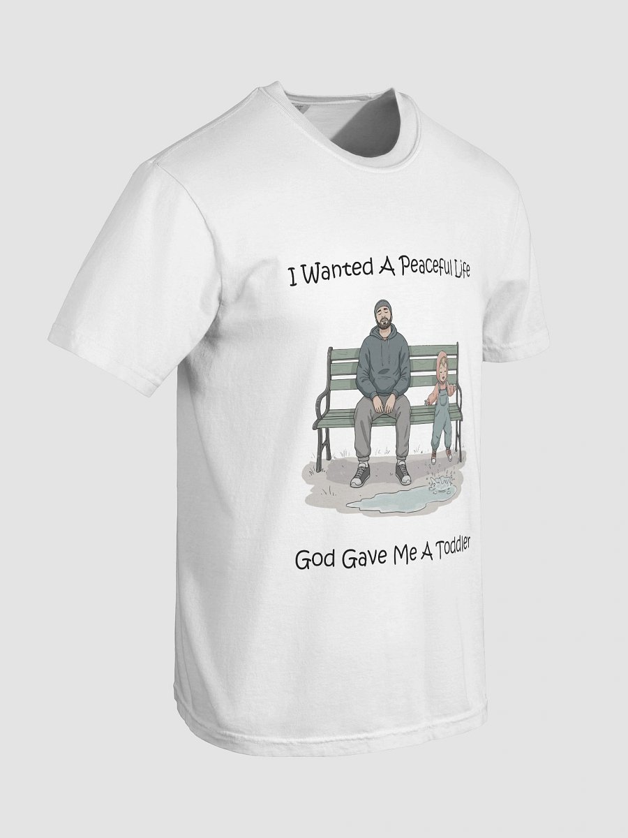 I Wanted a Peaceful Life. God Gave Me a Toddler Tee product image (8)