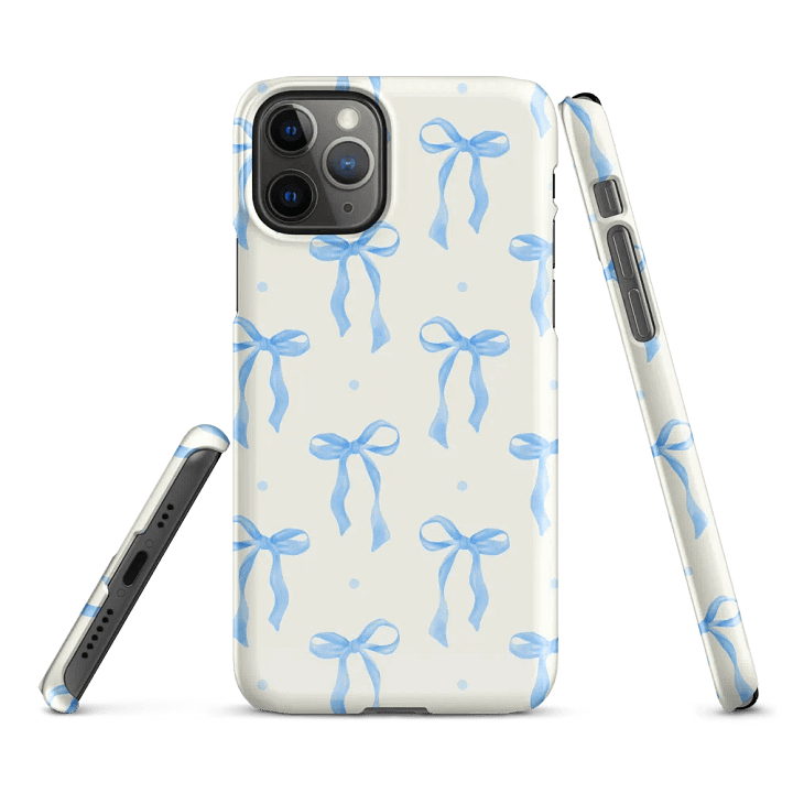 Bowtiful Blue iPhone® Snap Case product image (2)