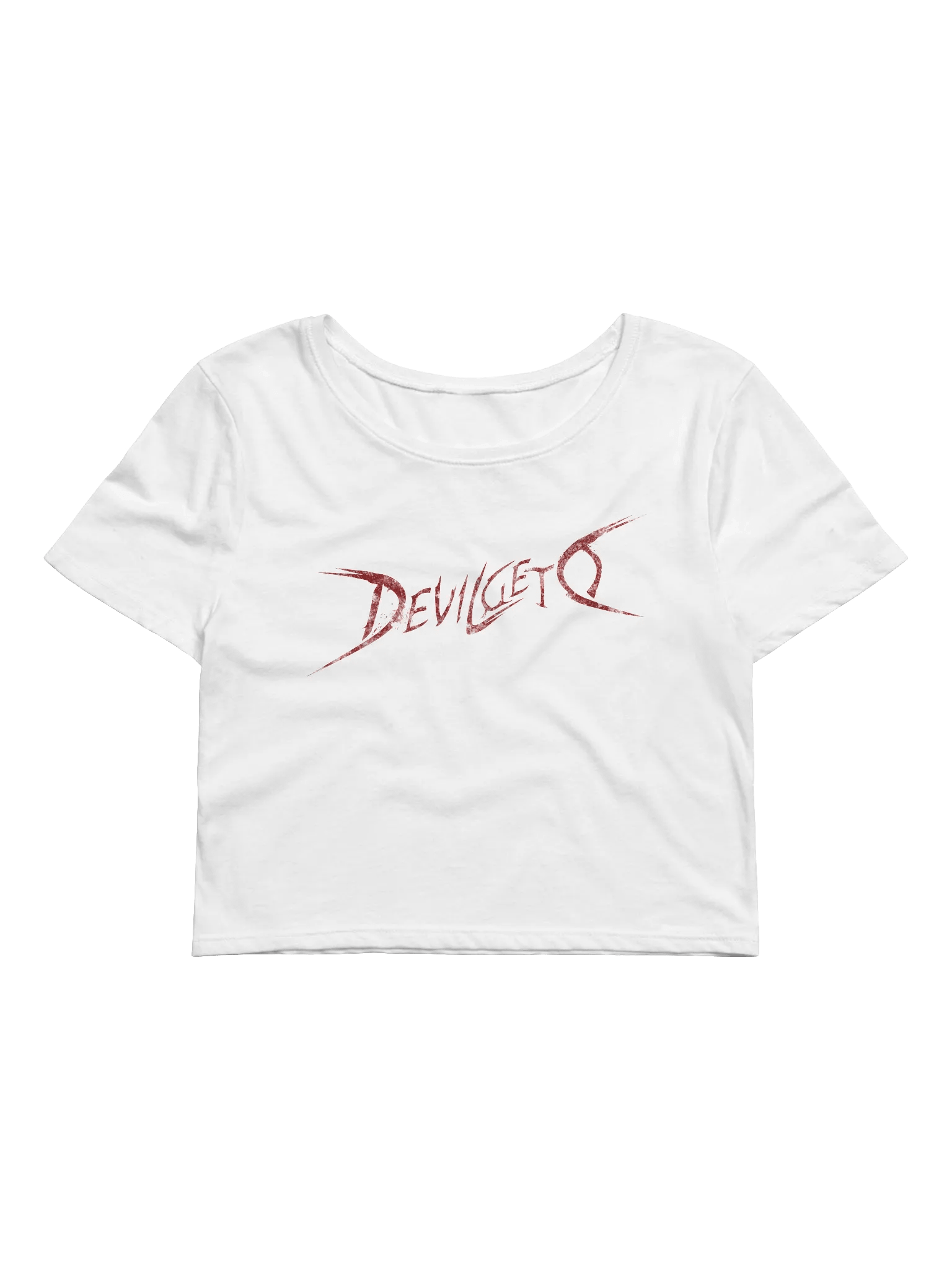 Devilgeto Logo Slaughterer Crop T-Shirt product image (1)