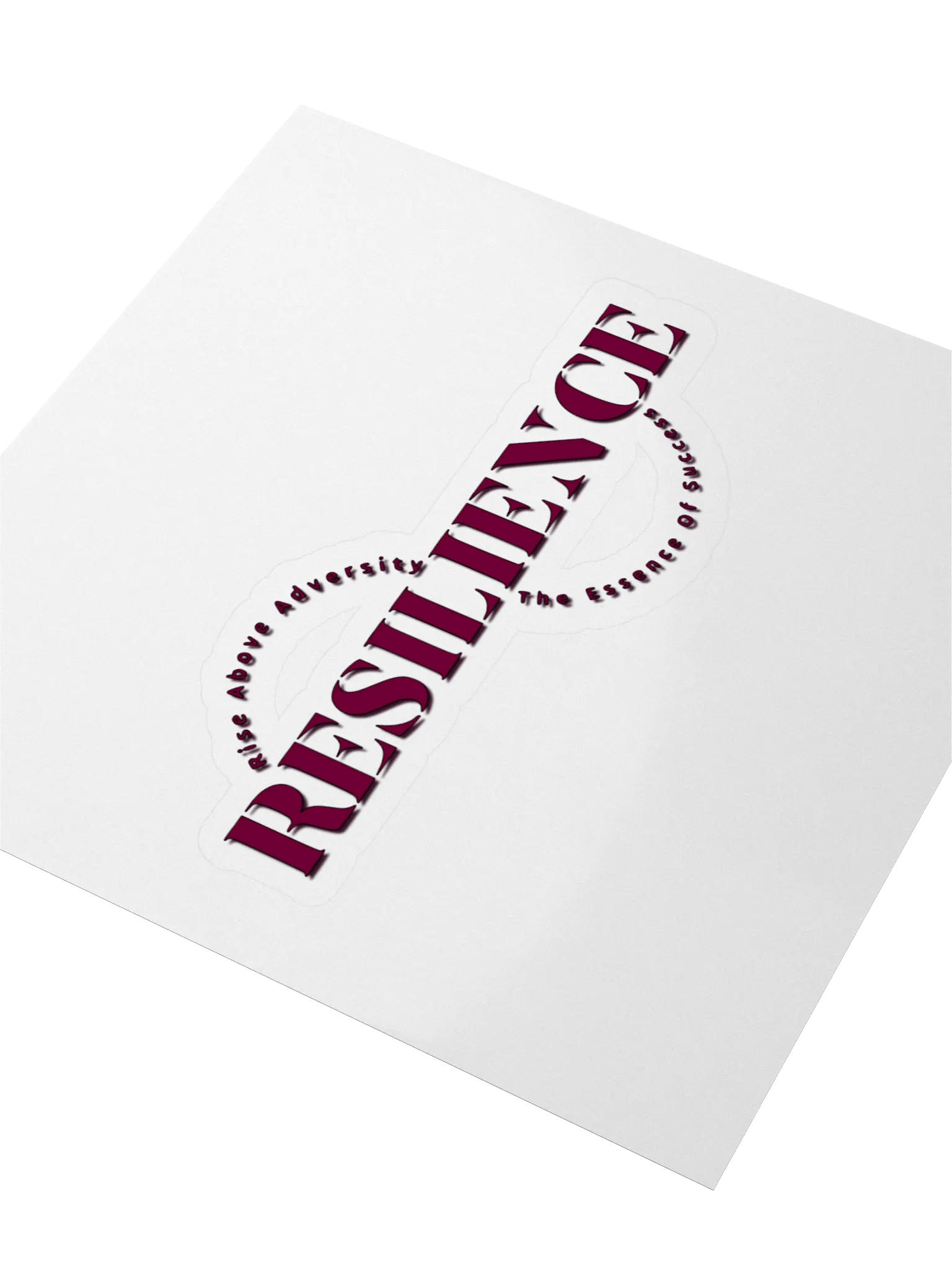 RESILIENCE Kiss Cut Stickers product image (3)