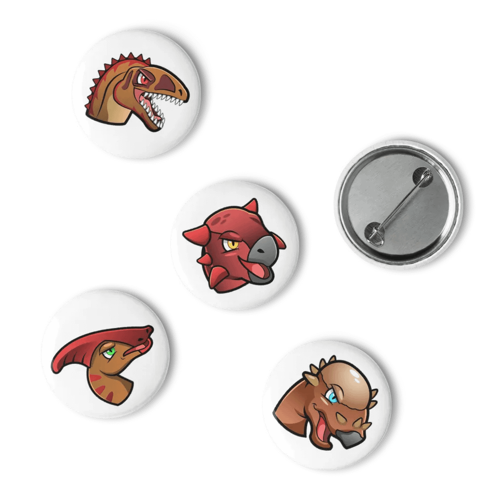 Dino-mite Dinosaur Pin Set #3 product image (15)