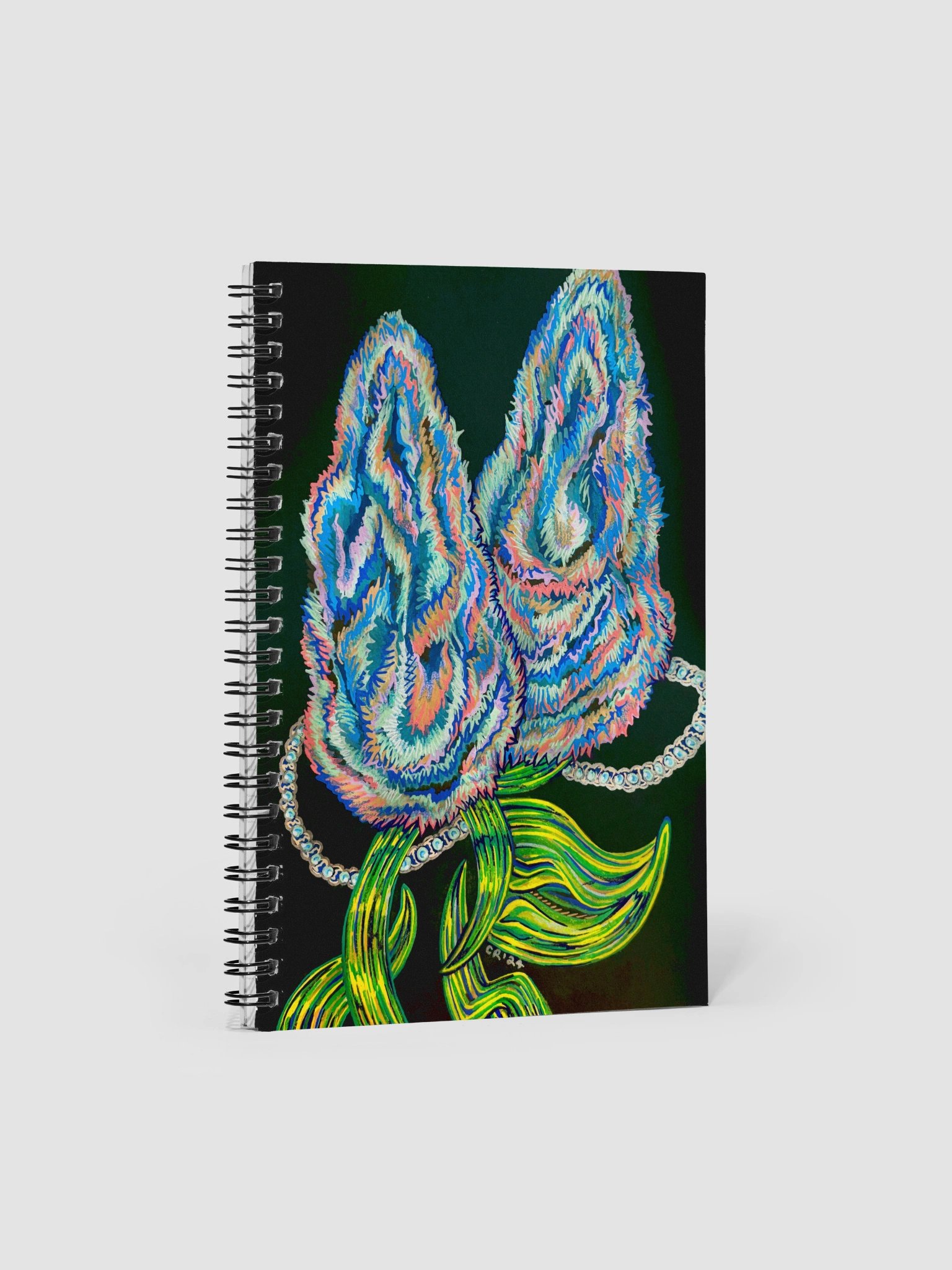 Flowers & Chains 2 Spiral Journal product image (1)
