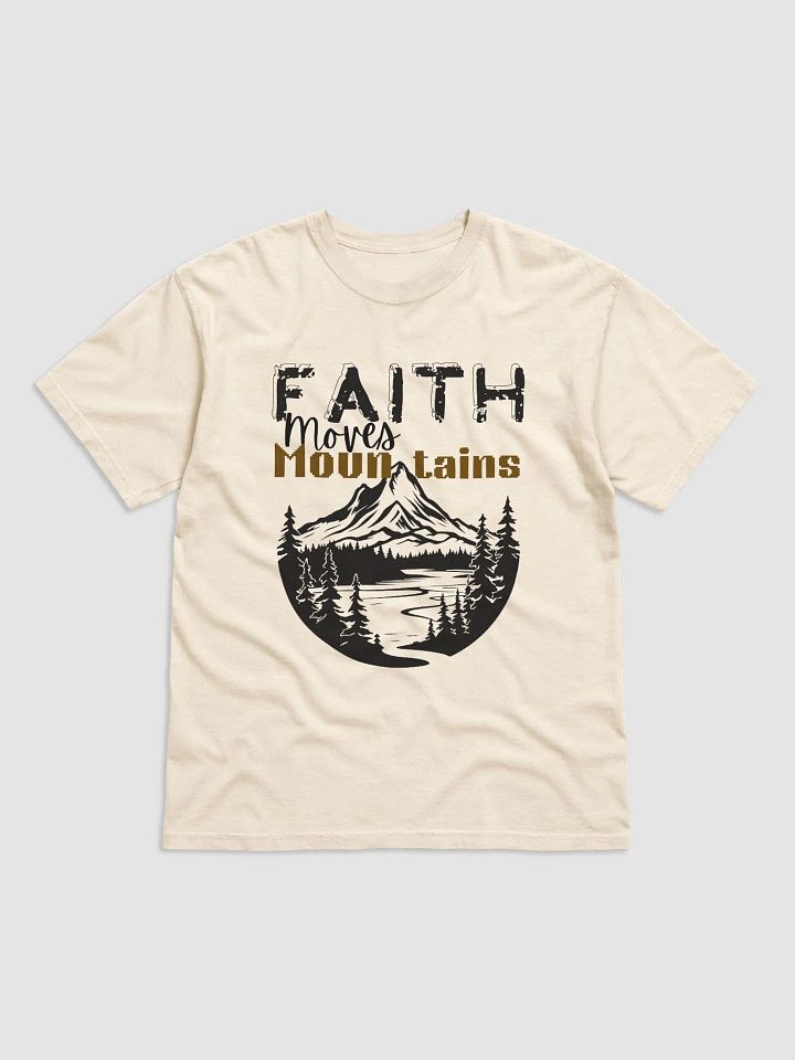 Faith moves mountain Unisex Tee product image (1)