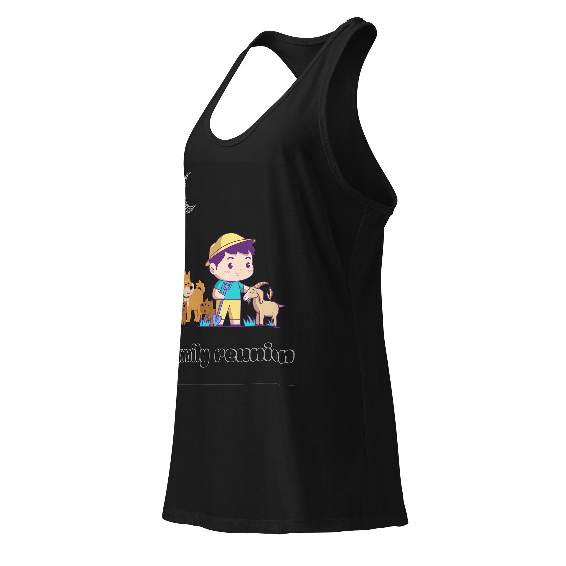 Moonlit Family Reunion Racerback Tank product image (3)