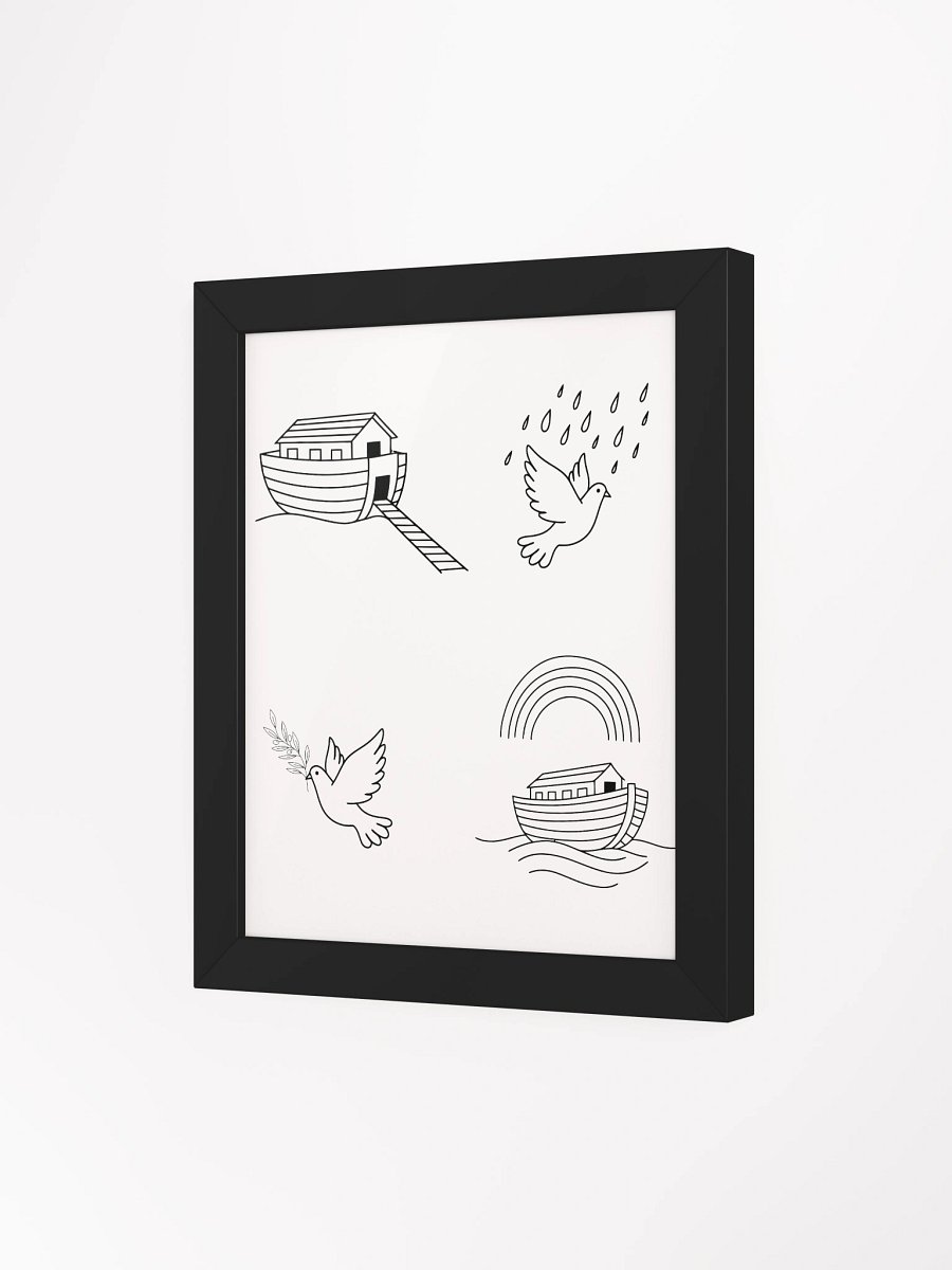Noah's Ark Storyline Framed High-Quality Matte Poster product image (16)
