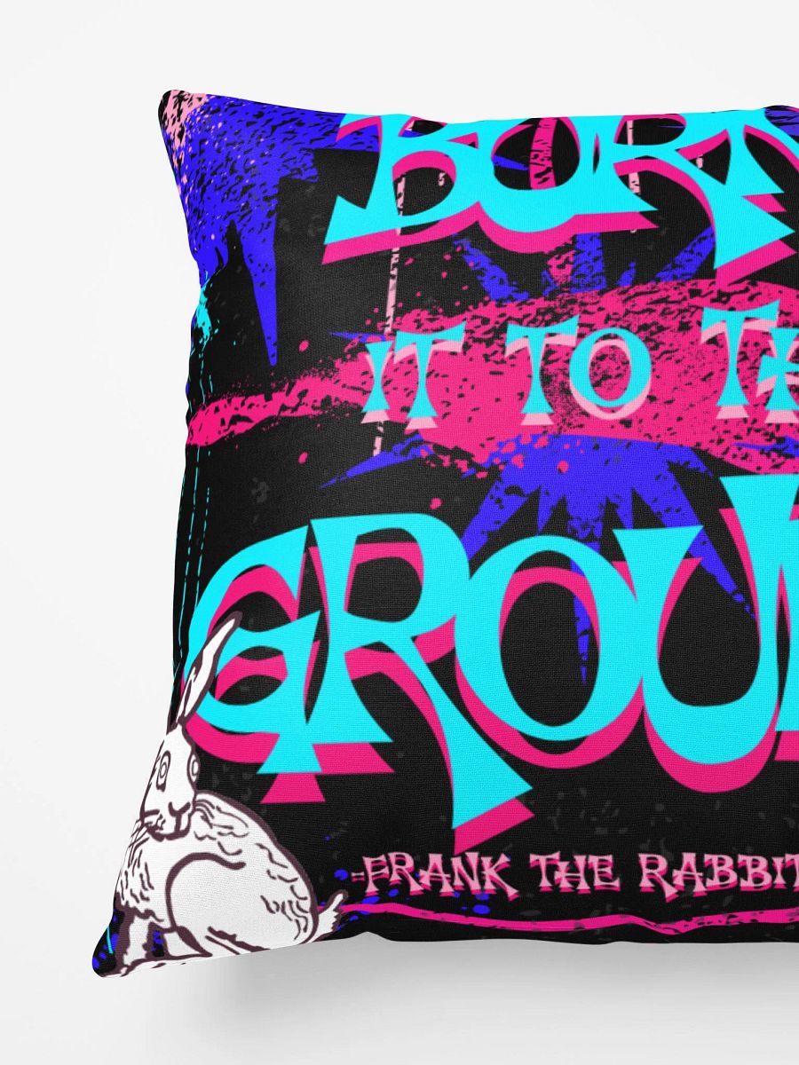 burn it to the ground, anarchist bunny rabbit, pillow product image (6)