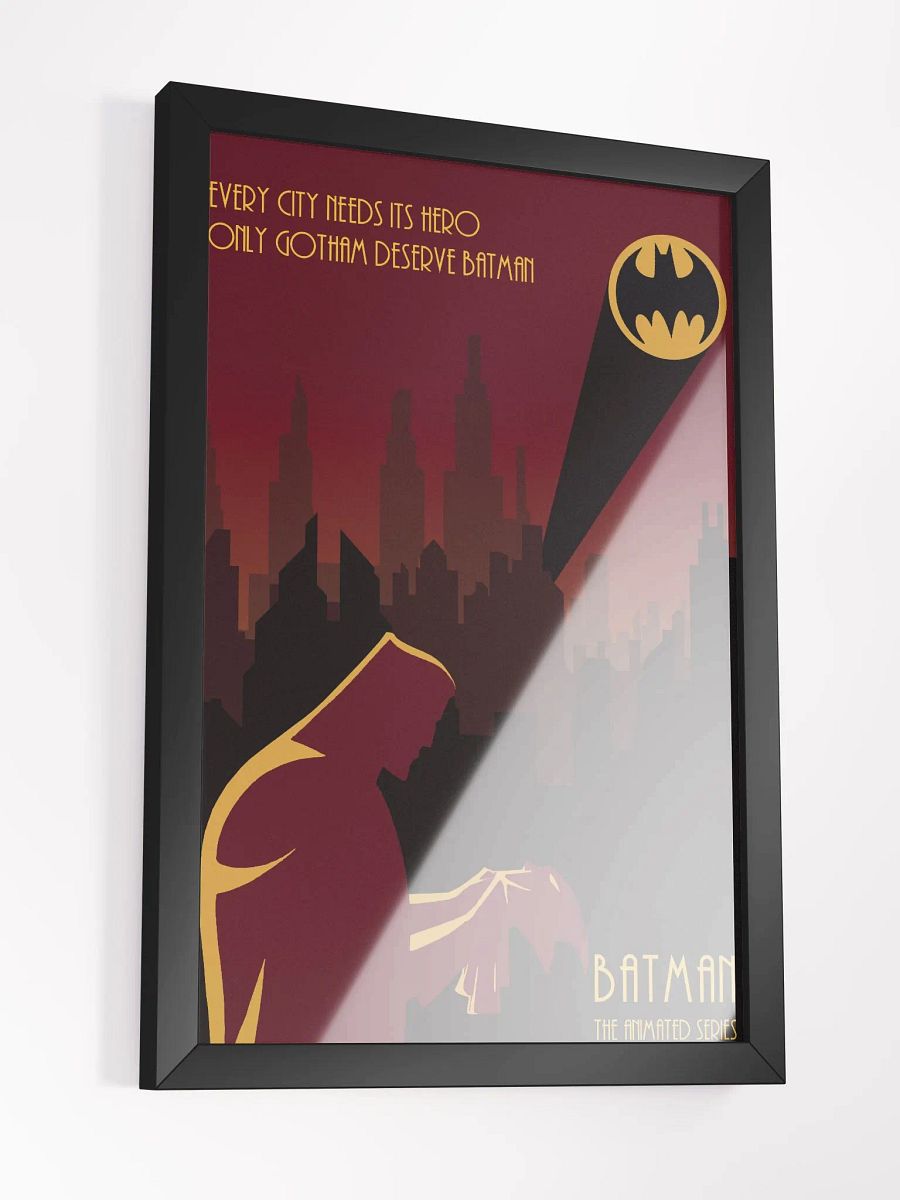 Batman Animated Series Movie Poster Framed product image (3)