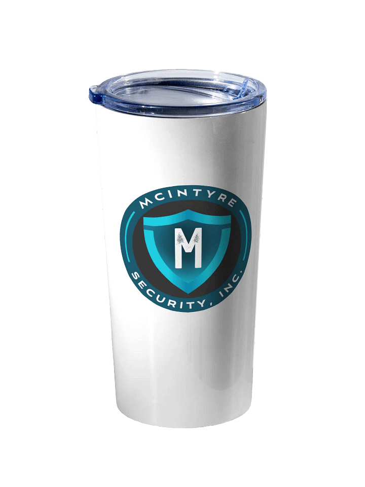 20 oz. Stainless Steel Water Bottle - McIntyre Security logo product image (2)