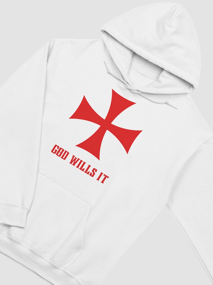 God wills it Crusader Gear hoodie product image (1)