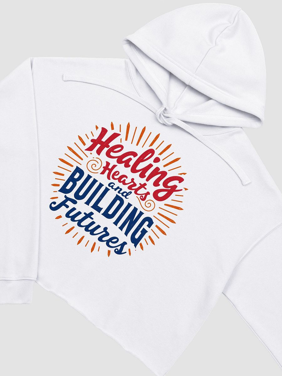Healing Hearts & Building Futures Crop Hoodie product image (19)