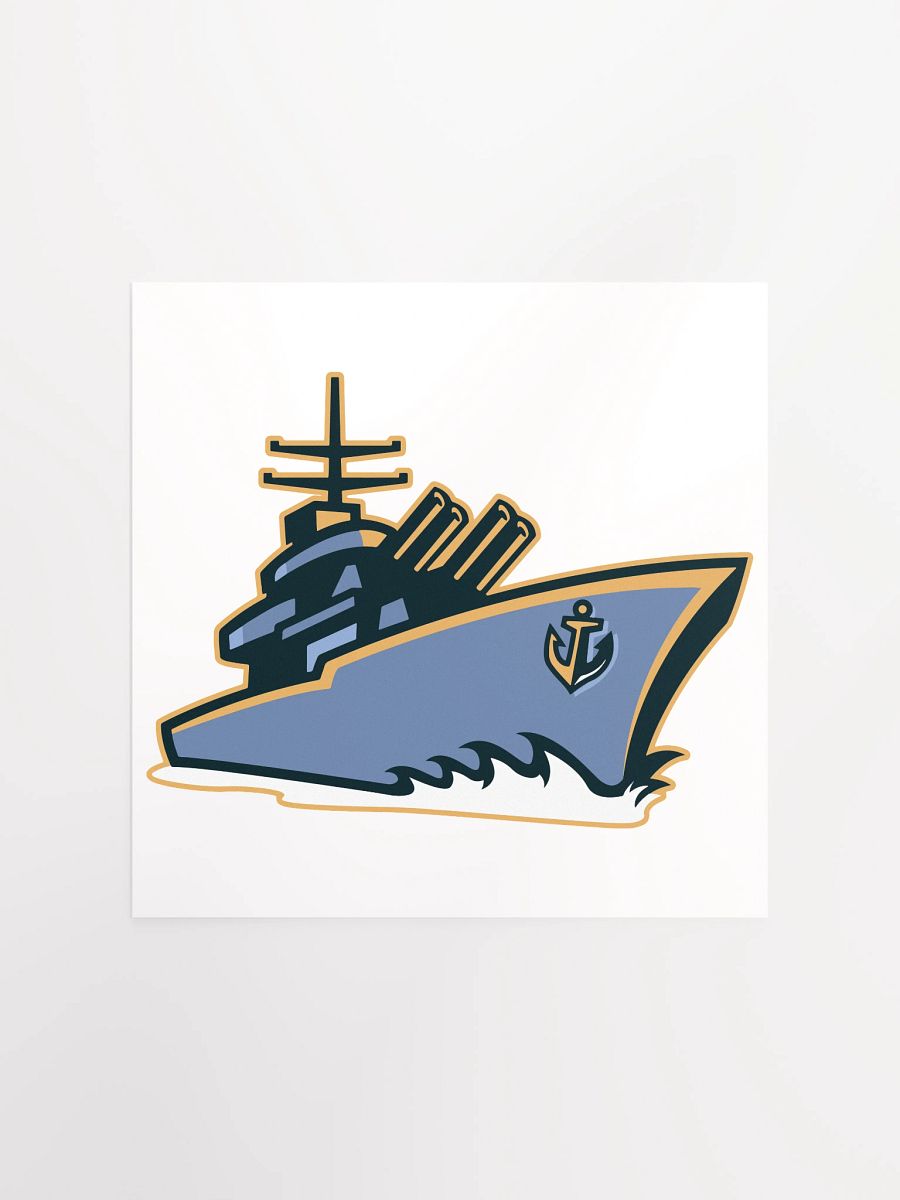 Admirals Mascot Poster product image (1)