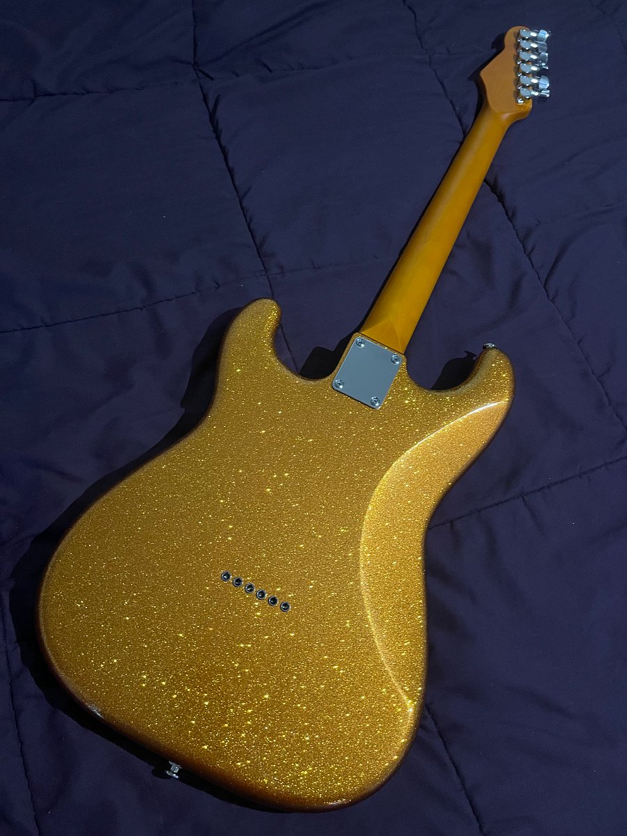 GD Guitars Super S 2025 – Copper Sparkle Finish w/ Custom Gamsbuckers & Premium Parts product image (5)