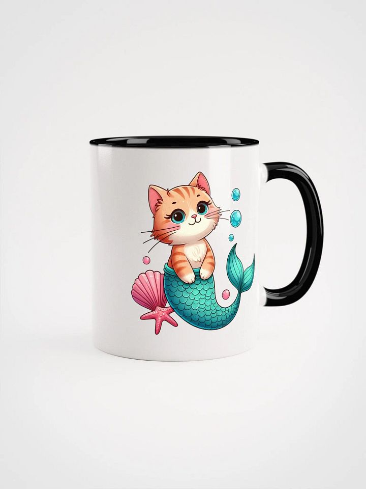 Cat Mermaid Mug with Color Inside product image (1)