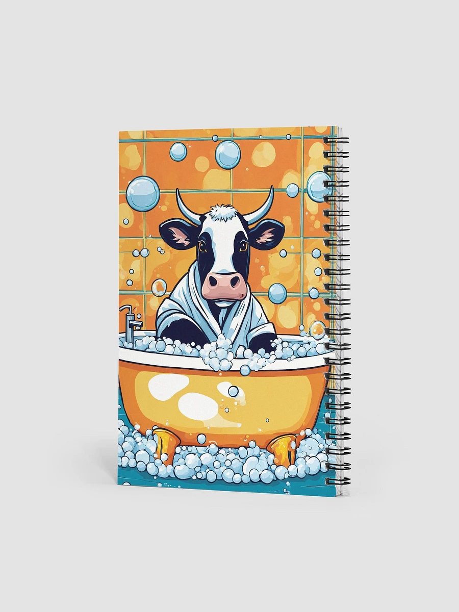 Cow in a Bubble Bath Notebook product image (3)