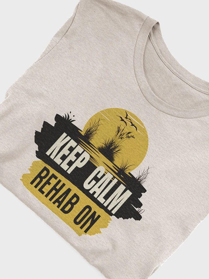 Keep Calm, Rehab On T-Shirt, Vet Nurse Gift, Animal Rehab Shirt, Wildlife Vet Gift, Wildlife Rehabber T-shirt product image (2)