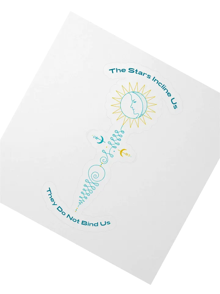 Celestial Embrace Kiss Cut Stickers product image (2)