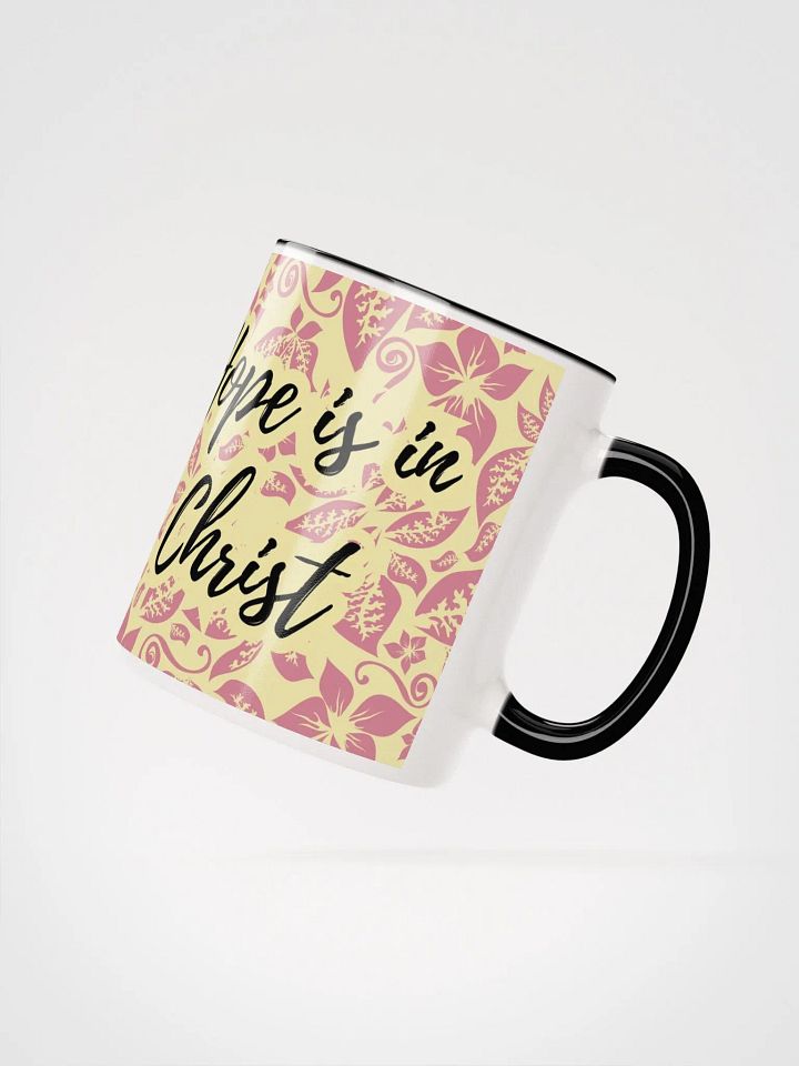 Hope in Christ Floral Mug product image (2)