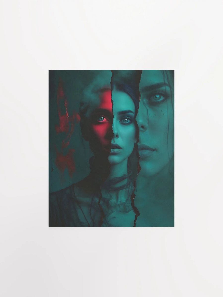 Fractured Reflections Matte Poster product image (2)